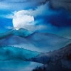 MOONRISE OVER THE DIVIDE