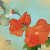 HOLLYHOCK AND HUMMER